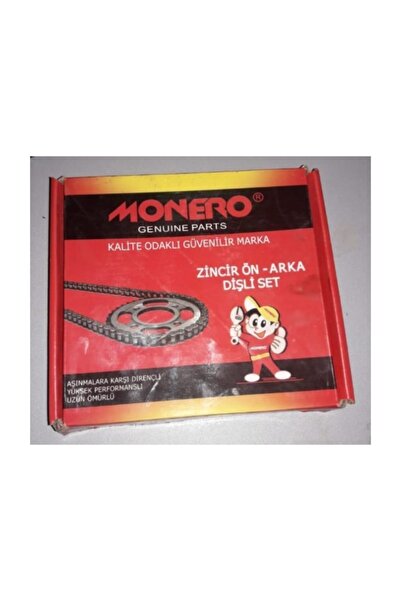 monero Cup Serisi Ön Arka Dişli Zincir Seti
