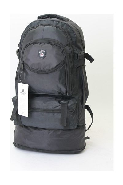 CAKARD Υφασμάτινο σακίδιο πλάτης Bellows Mountaineer Μαύρο