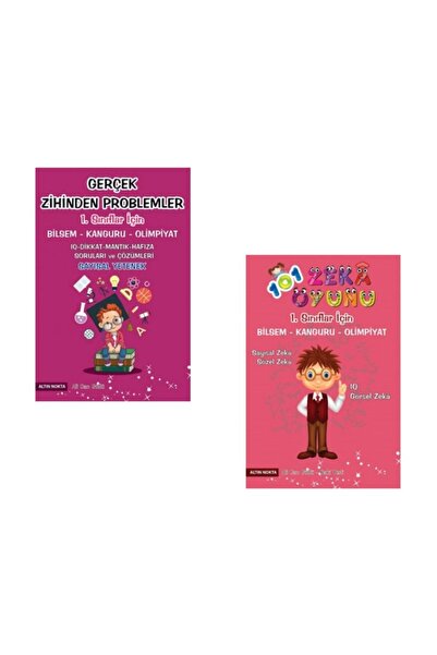 Altın Nokta Yayınları 1 Sınıf 101 Zeka Oyunu  Ve Gerçek Zihinden Problemler
