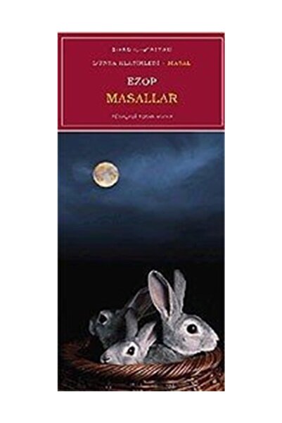 Bordo Siyah Yayınları Masallar - Ezop (Rafta Durmuş Okunmamış Sahaf Kitabıdır )