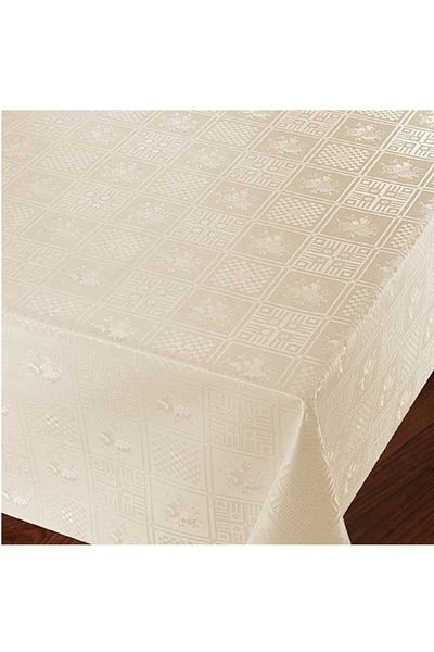 ELEGANCEV Lined Oilcloth Tablecloth 110x140 cm