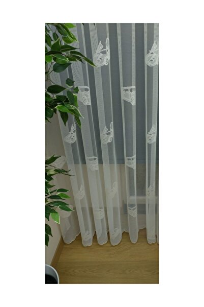 Esse Home Araba Desenli Çocuk Odası Perdesi 600x250 Seyrek Pile 1/2