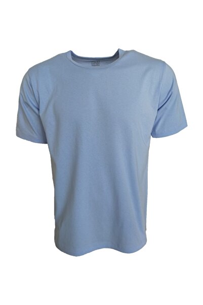Raf Coll Unisex Osnovni Oversize kroj Baby Blue Boja T-shirt