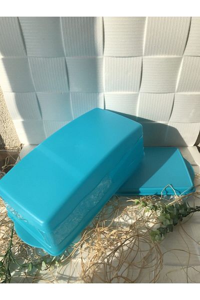 Tupperware Blue Eco Cake Cake - Serving and Storage