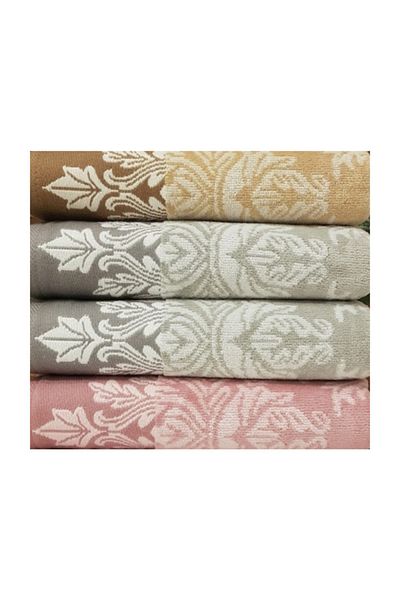 Özdilek 4 Τεμάχια 50x90 Ayda Velvet Πετσέτες Προσώπου Συλλογή