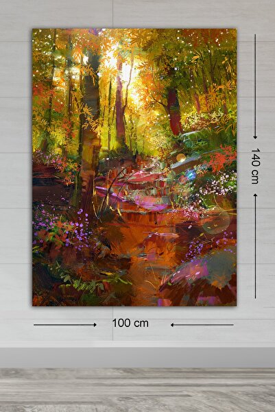 Tablo Center Dev Boyut Dekoratif Kanvas Tablo 100x140cm