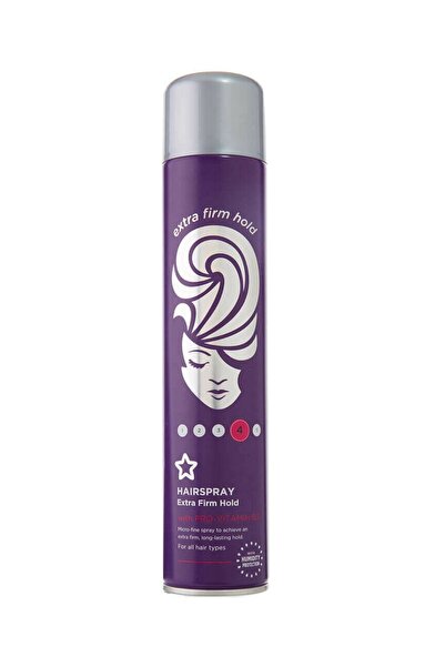 SUPERDRUG SD Extra Firm Hair Spray 450ml Saç Spreyi yüksek tutuş