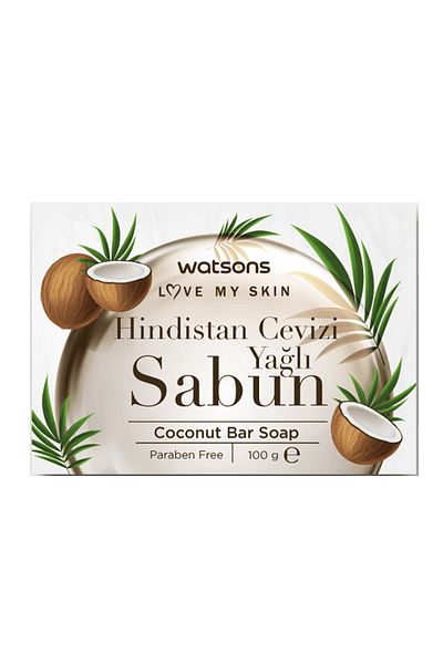 Watsons Bar Soap Coconut 100 g2399900920517