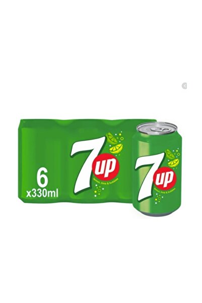 Seven Up Gazoz Kutu 330 ml 6'lı Paket