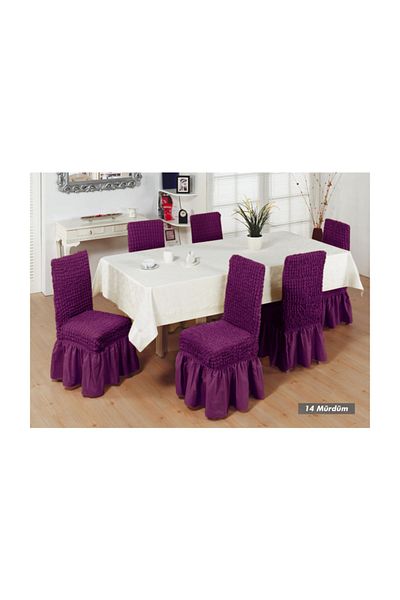 Armağan Husă pentru scaune Wrap de culoare prune