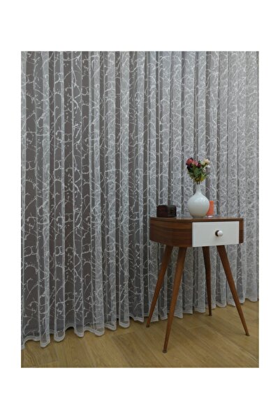 Esse Home Perdea din tul cu model sportiv din dantelă franțuzească, 500x250, ...