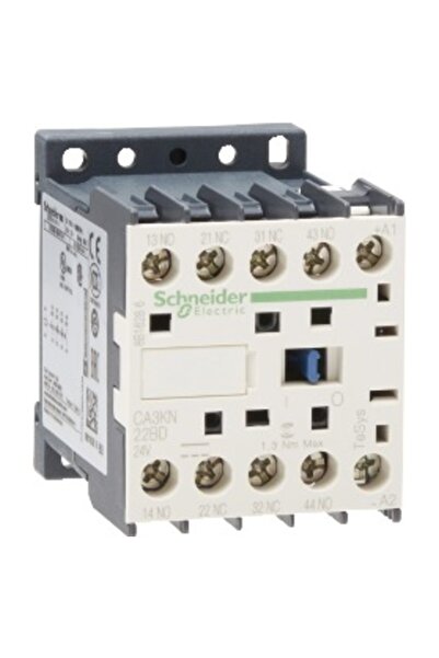 Schneider Electric Schneider Ca3kn40bd, Yardımcı Kontaktör,  24vdc, 4na