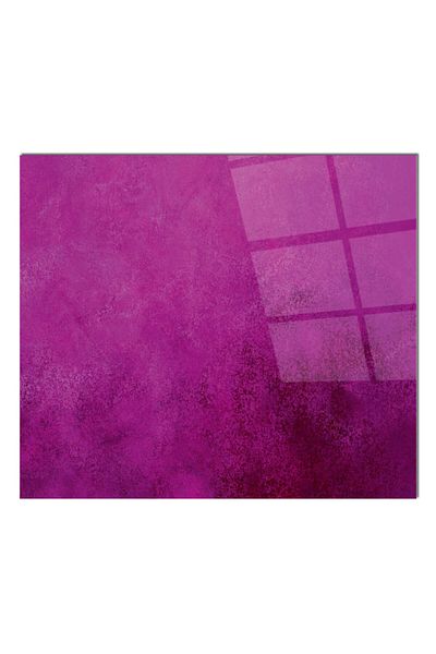 Olinpa 76X49,5 cm Fuchsia Glass Stove Back Protector Countertop and Built-In