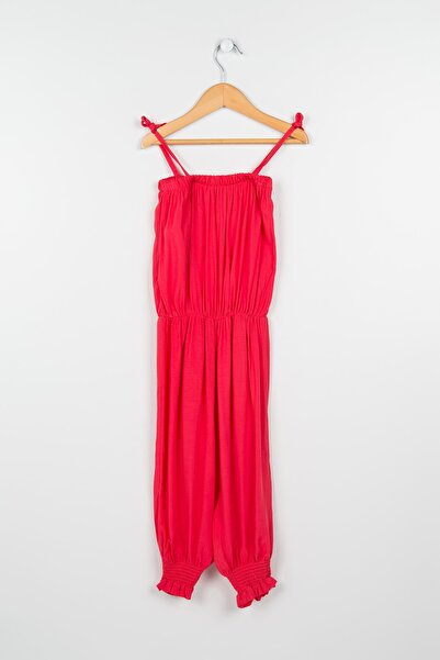 Pitti Girl's Pink Jumpsuit 9238