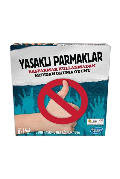 Tabu Çok Renkli Tabu Yıkan Meydan Okuma Oyunu Yasaklı Parmaklar 5010993542611