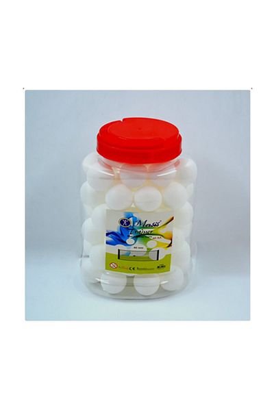 Masis White 60 Pcs P-tb-b Trainer Table Tennis Ball