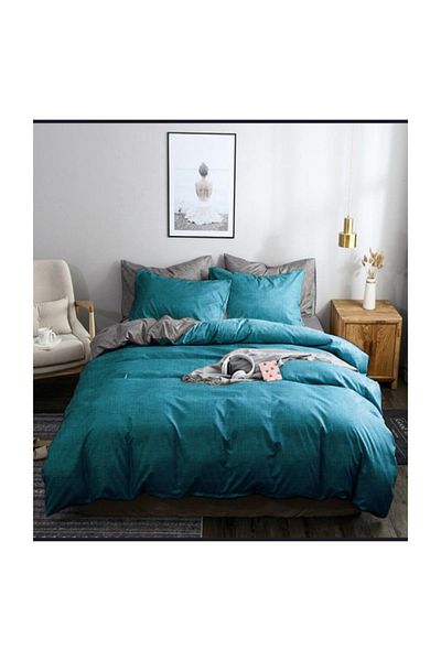 Always Fashion Deluxe 100% βαμβακερό διπλό σετ κρεβατιού μπορεί να χρησιμοποιηθεί διπλής όψης