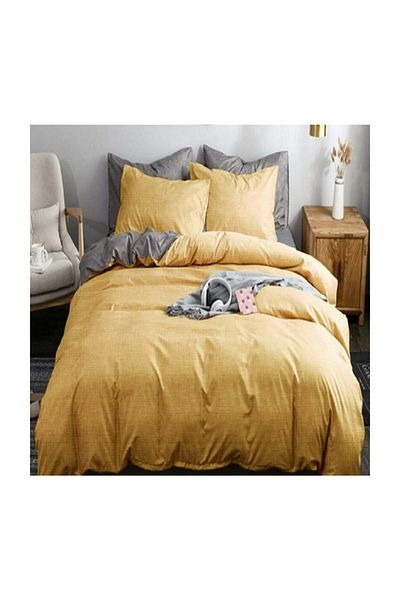 Always Fashion Deluxe 100% βαμβακερό διπλό σετ κρεβατιού διπλής όψης