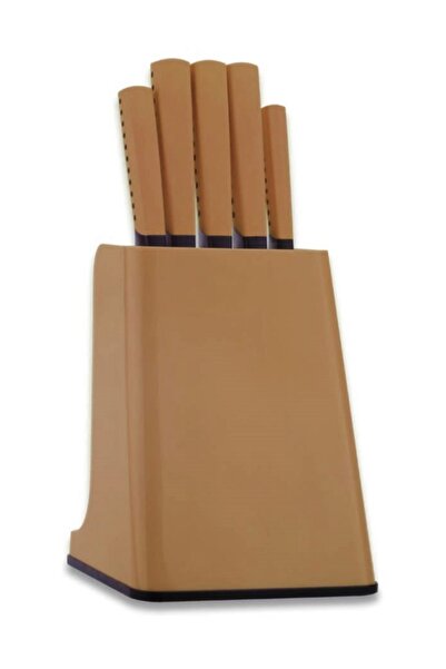 Emsan Ernesta  6'Lı Bıçak Seti Rosegold 2020