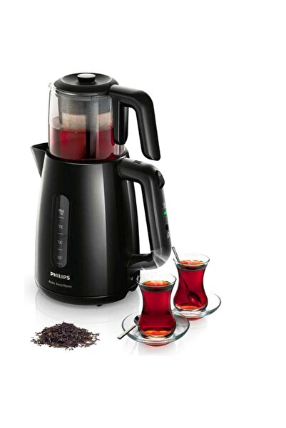 Philips Çay Ustası HD7301/00 1700W Çay Makinesi Siyah