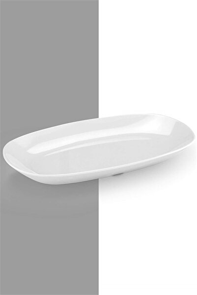 Tria Porelin Ent Serisi Kayık Tabak 34x20 Cm 6lı Paket