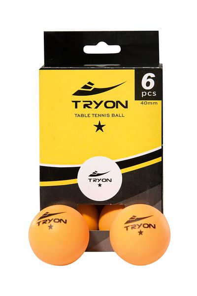 TRYON Table Tennis Ball 6 Pieces