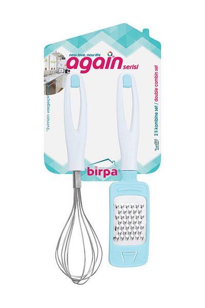 Cosiness Again Handled Mini Grater & No 1 Beater Set
