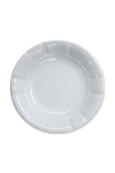 GÜRALLAR Porcelain 18 cm Deep Plate 12 Pieces