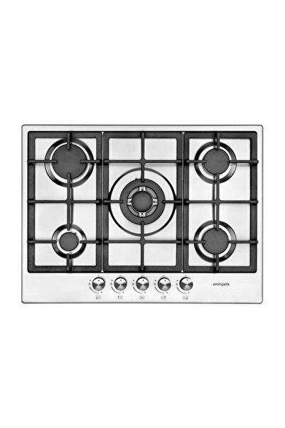 Eminçelik EMİNÇELİK EC-AH 2250 BW X70 DNG INOX 70 CM ANKASTRE OCAK