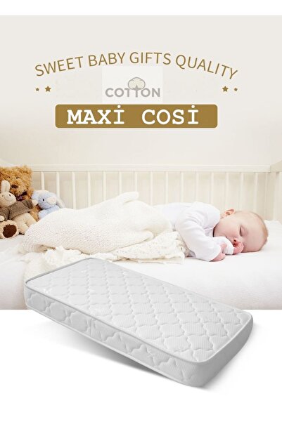 MAXİ-COSİ Maxi Cosi Sweet Cotton 90x200 Cm Ortopedik Yaylı Yatak Ortopedik Lü...