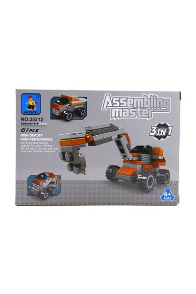 Ausini 61 Piece Construction Machine