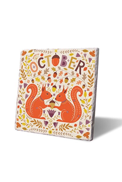 LWP Shop Festival Squirrels Trivet