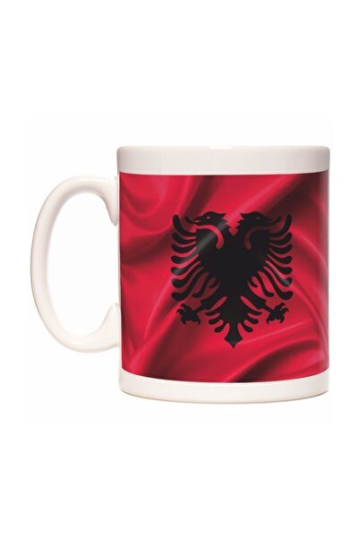 Rock'n Fox Albania Flag Design Mug Cup
