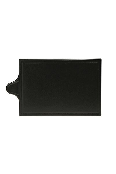 Porland Seasons Black Cheese Plate 30X18Cm 04Alm001688