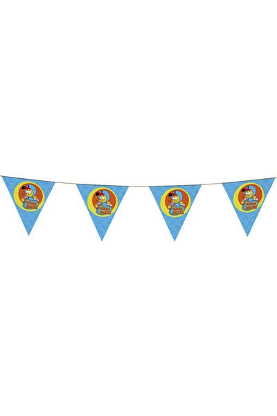 Kazanabil Kral Şakir Action Licensed Triangular Pennant Flag
