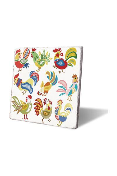 LWP Shop Porto Chickens Trivet