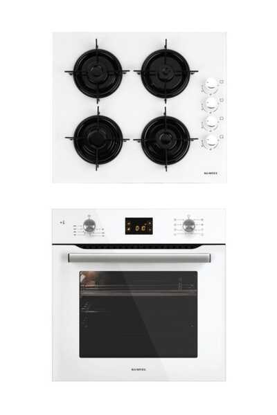 KUMTEL 2'Lİ ANKASTRE SET(A6-SF2 DDT BEYAZ-KO-40TAHDF BEYAZ)