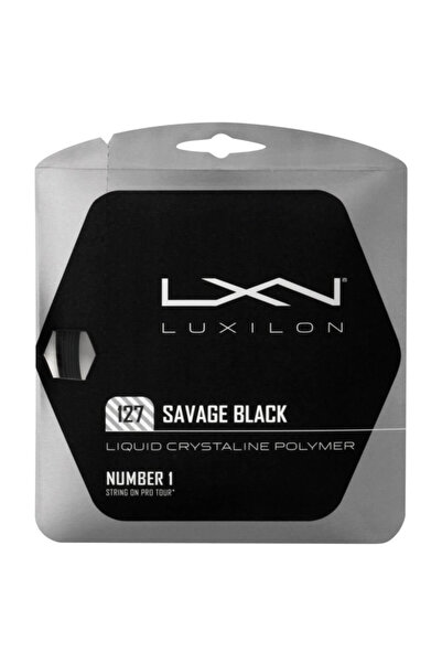 Wilson Savage Sıyah 127 12.2M Teklı Kordaj