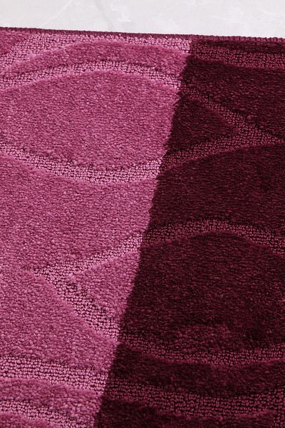 Confetti Erdek 60X100 Eggplant Bath Rug