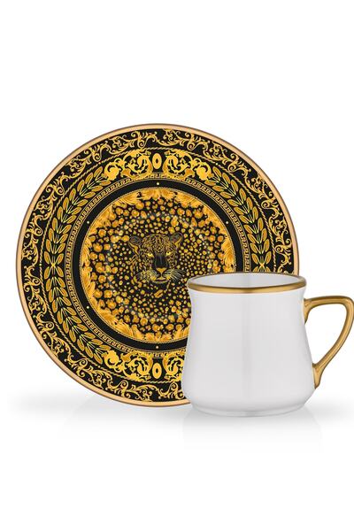 Glore Tıger 6'Lı Türk Kahvesi Fincanı