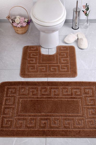 Confetti Ethnic 50x60 cm BQ Milk Coffee Bath Rug