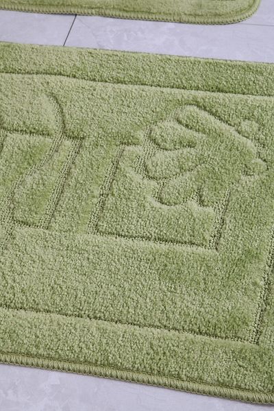 Confetti Maritime 50x80 40x50 cm PS Green Bathroom Rug