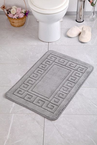 Confetti Ethnic 50X80 Platinum Bath Rug