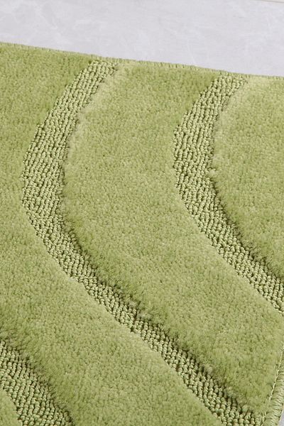 Confetti Symphony 50X80 Green Bath Rug
