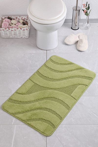 Confetti Symphony 50X80 Green Bath Rug