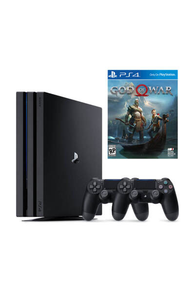 Sony Playstation 4 Pro 1 Tb ( Ps4 Pro ) + 2. Ps4 Kol + Ps4 God Of War