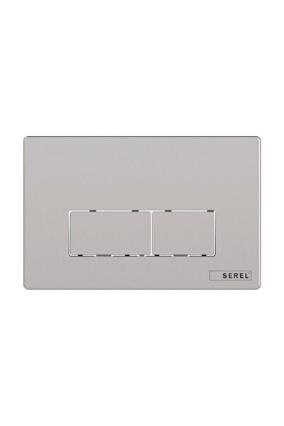 Eca Serel Gömme Rezervuar Paneli P58 Mat Krom (metal Kaplama) P580110