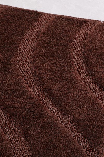 Confetti Symphony 50X80 Brown Bath Rug