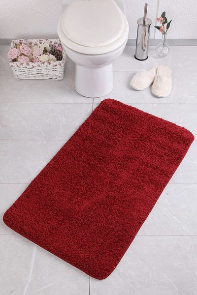 Confetti Marlyn 100X200 Claret Red Bath Rug