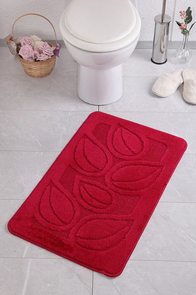 Confetti Flora 50X80 Claret Red Bath Rug